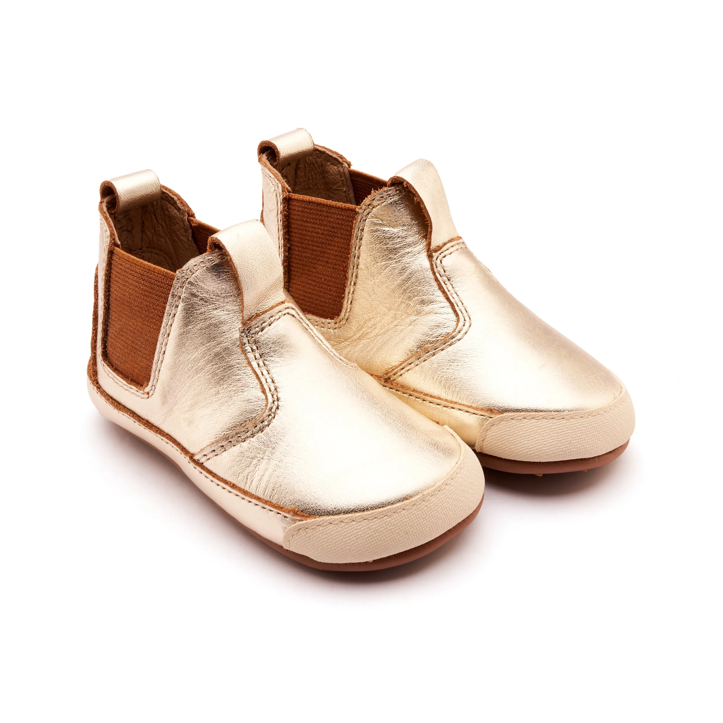 Old Soles Girl's and Boy's Hardy Casual Shoes - Local Gold