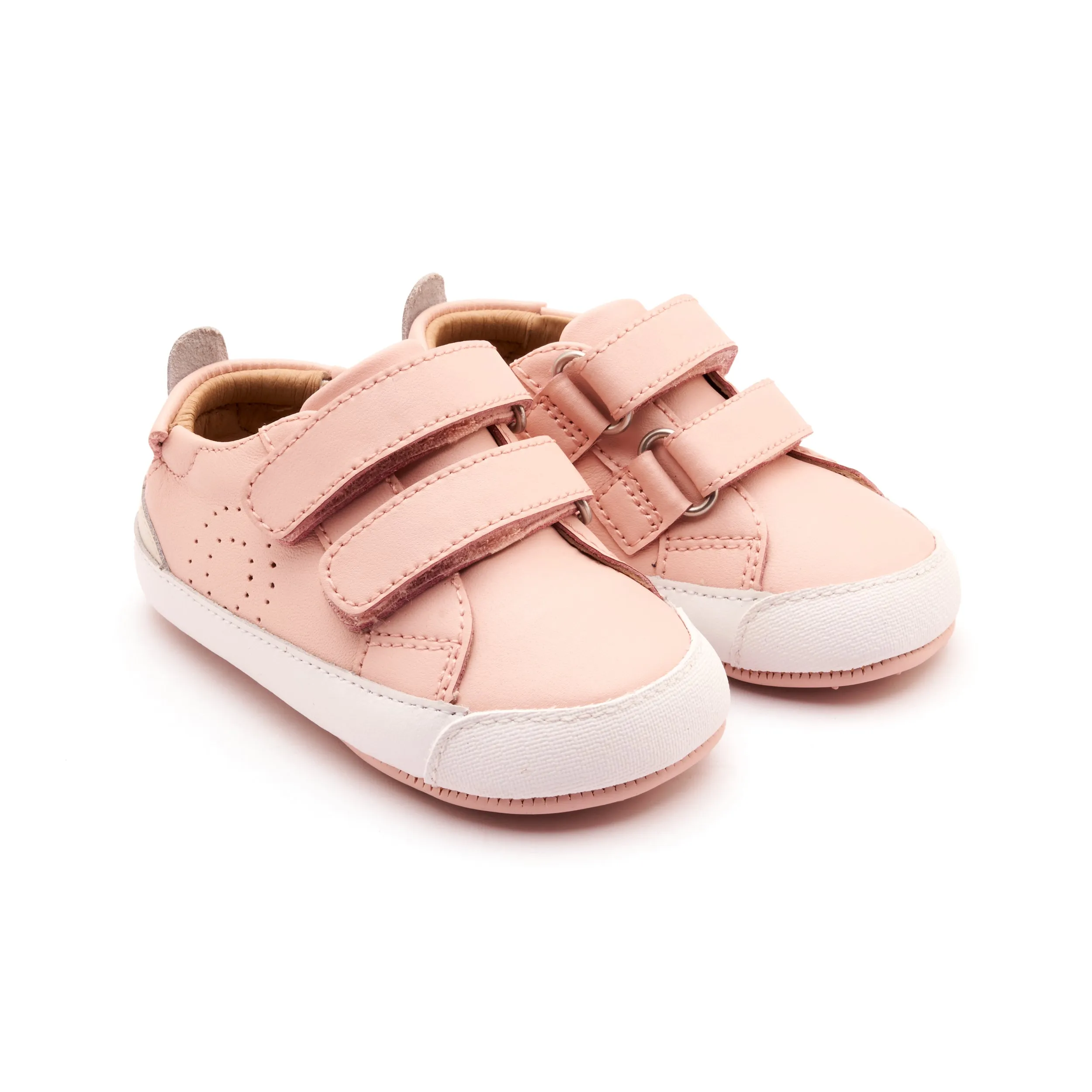 Old Soles Girl's BabyTot Casual Shoes - Powder Pink / Sporco