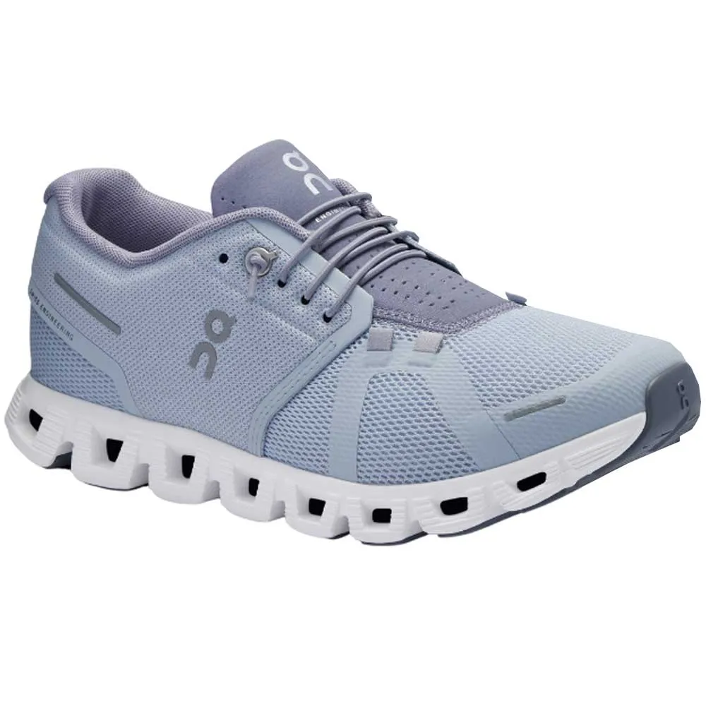 On Running Women's Cloud 5 Sneaker - Heather/Fossil