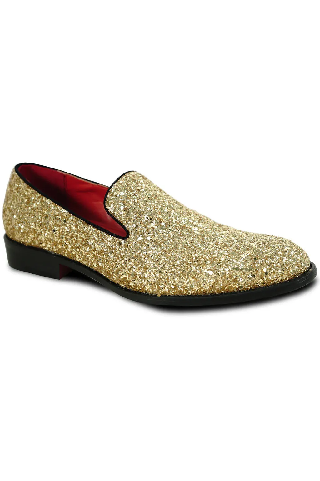 "Tristan" Gold Shoes