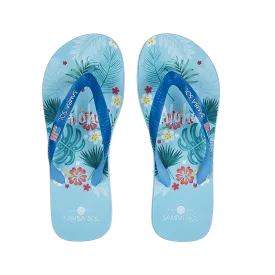 Samba Sol Men's Beach Collection Flip Flops  - Hawaii