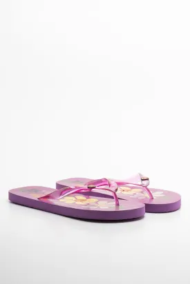 SmileyWorld Flip Flop Purple