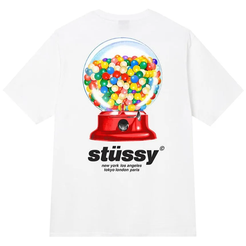 Stussy Gumball Tee White