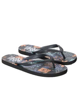 SWC Bloom Flip Flops in Dark Navy