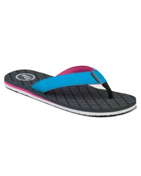 Tradd Flip Flops in Slate Grey