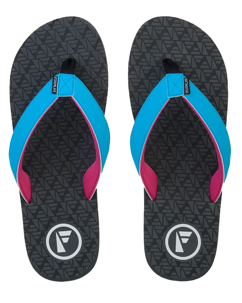 Tradd Flip Flops in Slate Grey