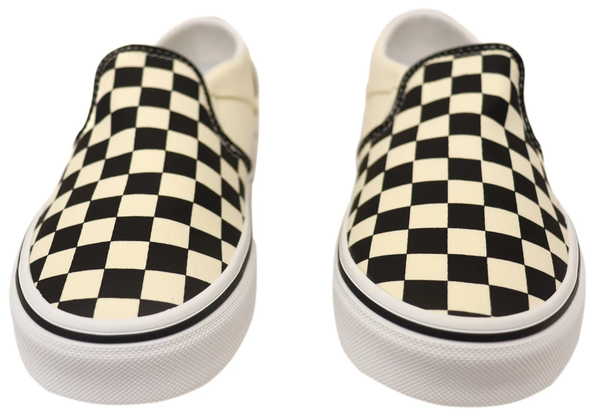 Vans Womens Comfortable Asher Checkerboard Slip On Shoes