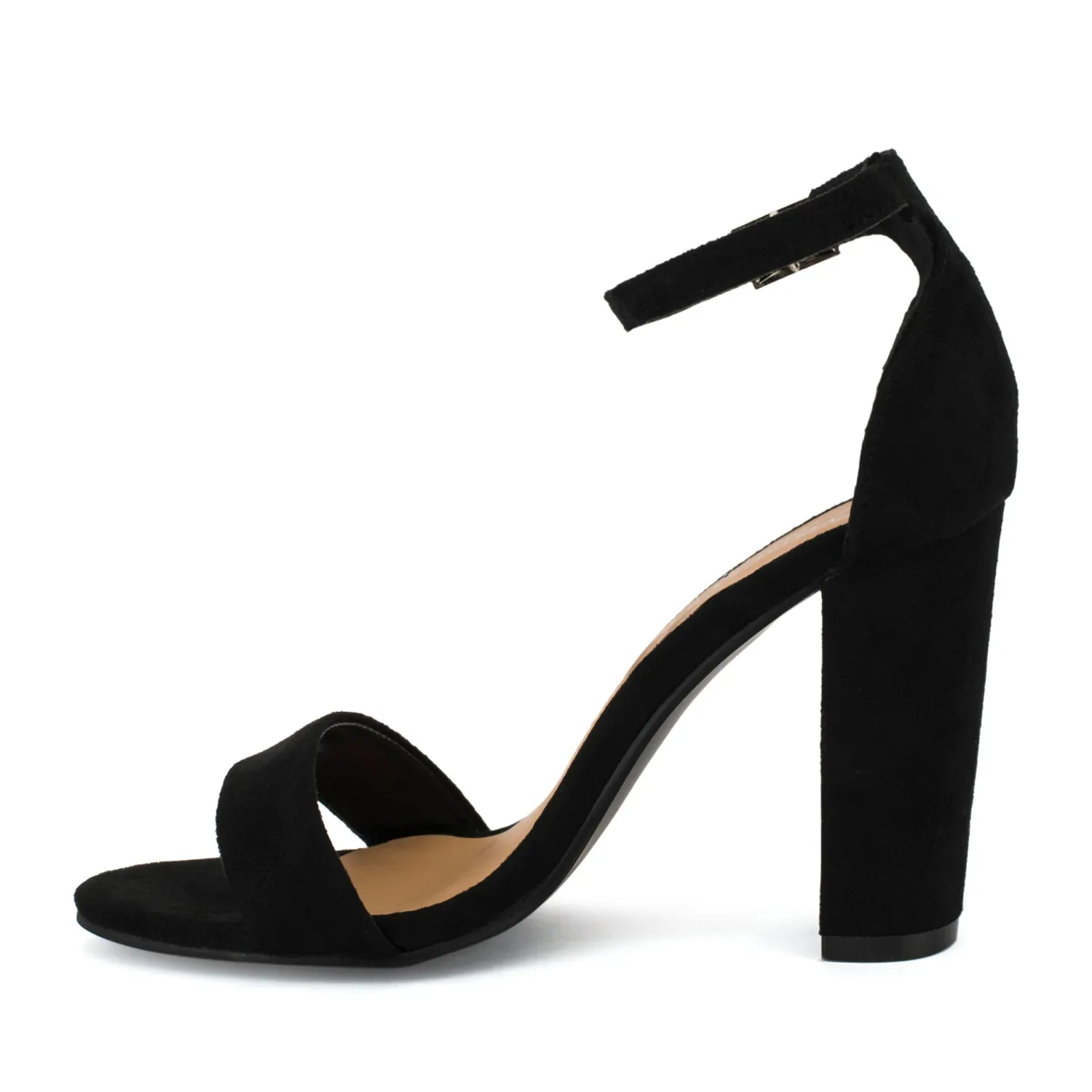 Weave Block Heel Sandals