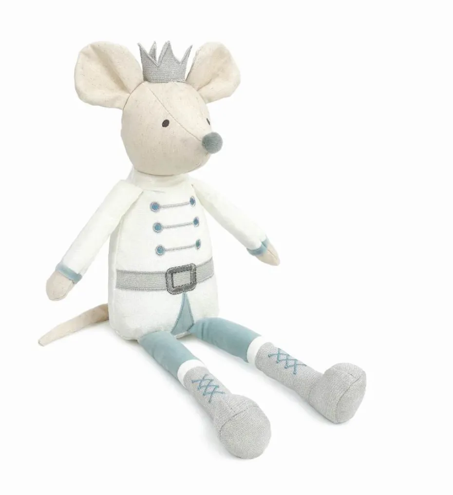 Winter White King Mouse Plush