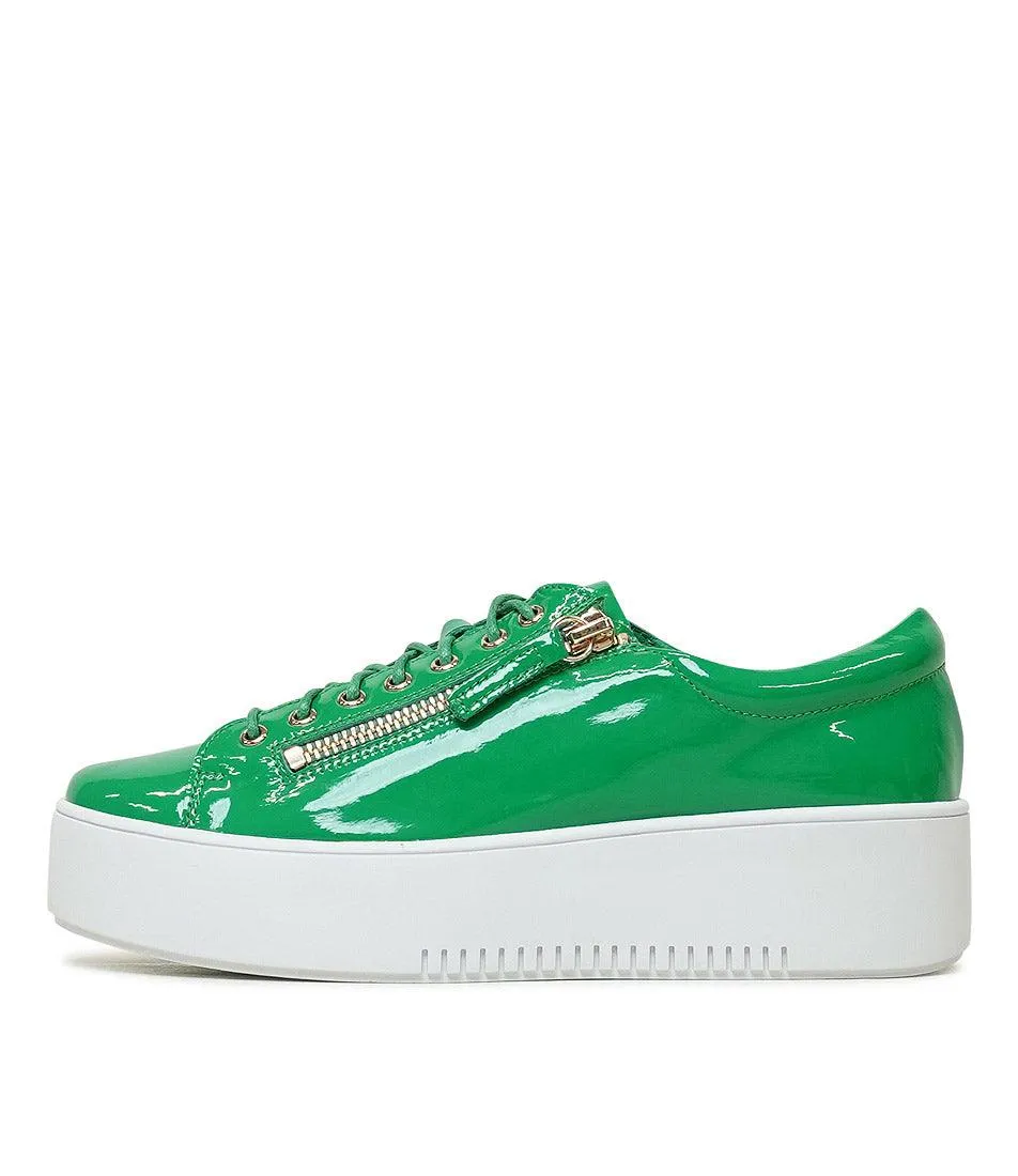 Wolfie Emerald Patent Leather Sneakers