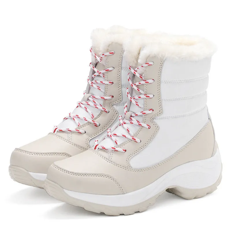 Women Boots Waterproof Winter Shoes Women Snow Boots