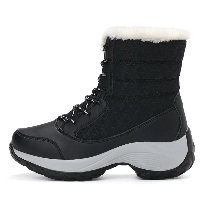 Women Boots Waterproof Winter Shoes Women Snow Boots