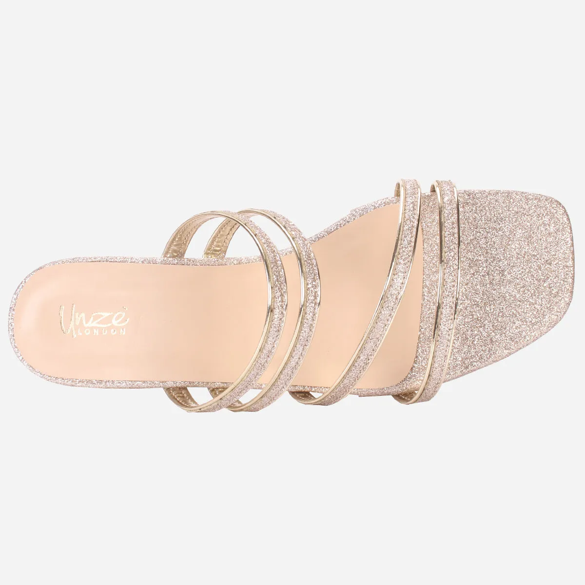 Women "SELDA" Crystals Party Sandals