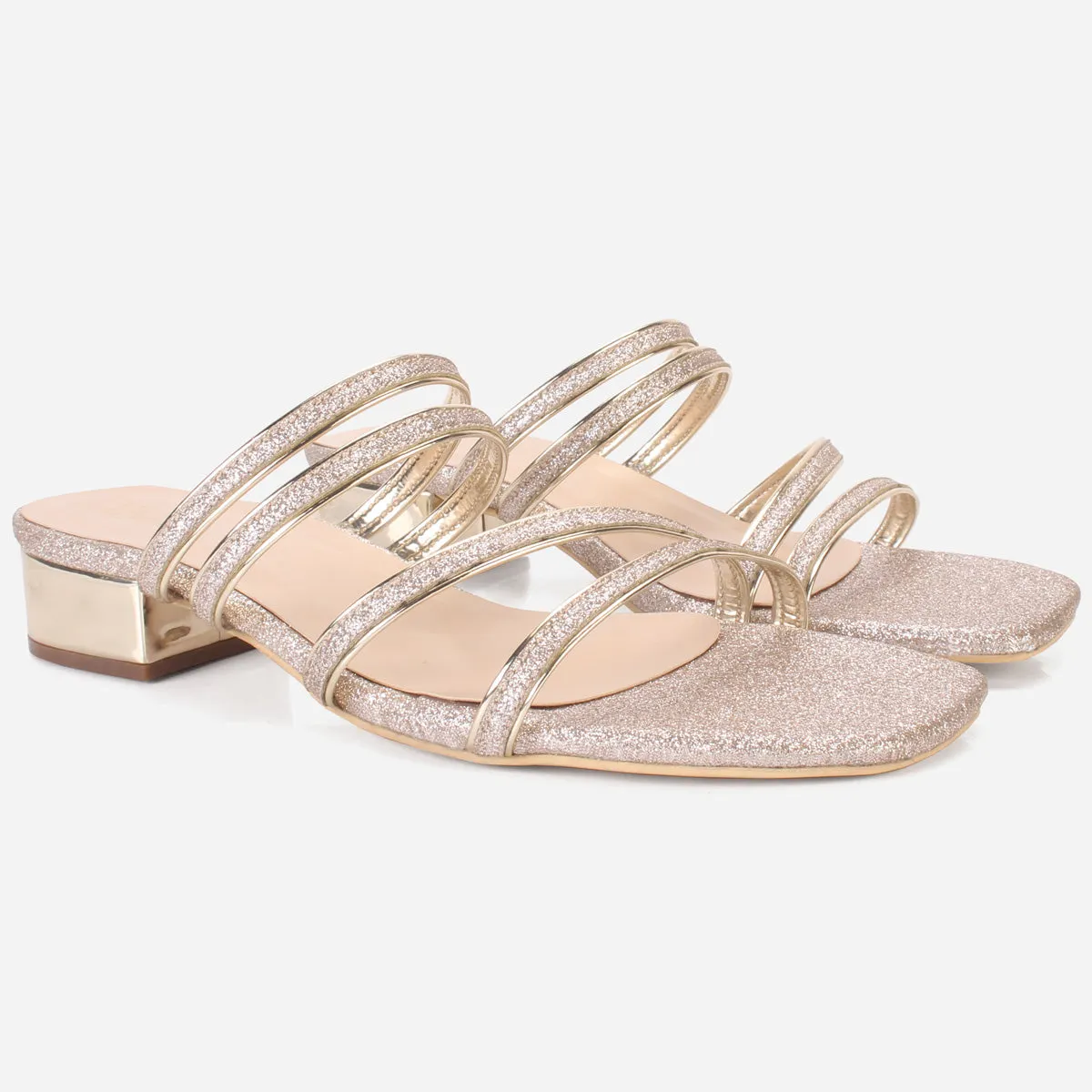 Women "SELDA" Crystals Party Sandals