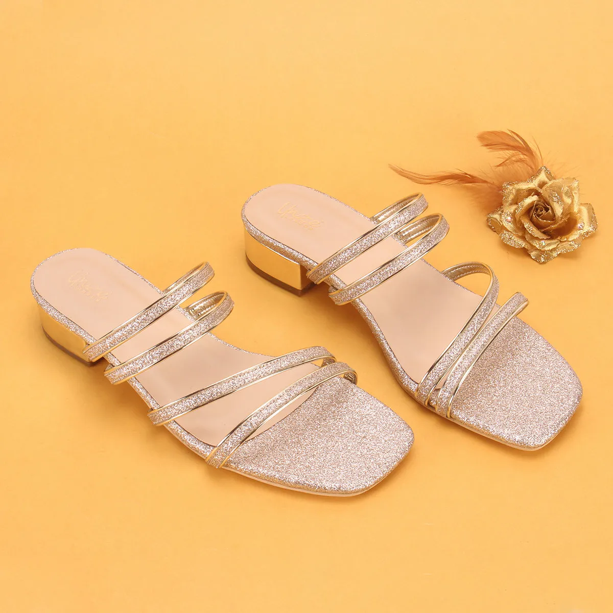 Women "SELDA" Crystals Party Sandals