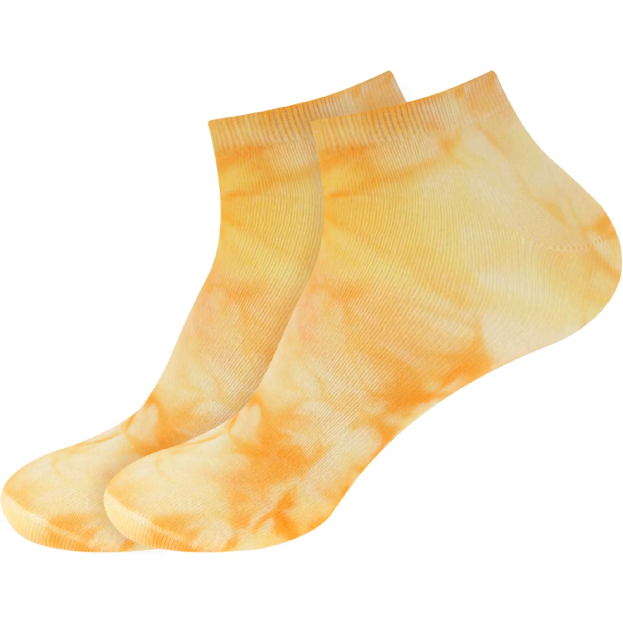 Women's Bamboo Tie Dye Ankle Socks, 2 Pairs