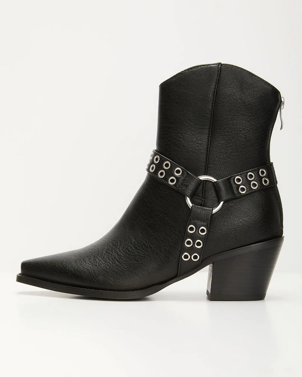 Wynnie Western Grommet Detail Booties